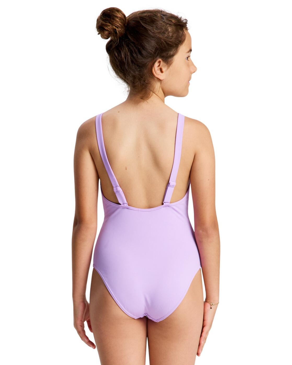 Bañador Entero SOLID ACTIVE ONE-PIECE Morado Niña 2/4