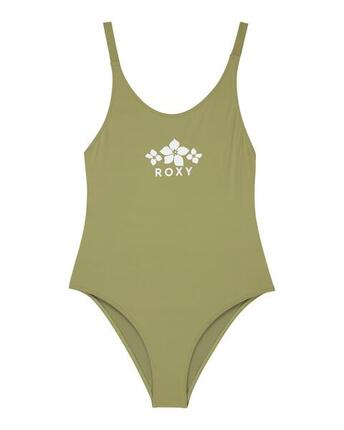 Maillot de bain une pièce SOLID ACTIVE Vert Fille