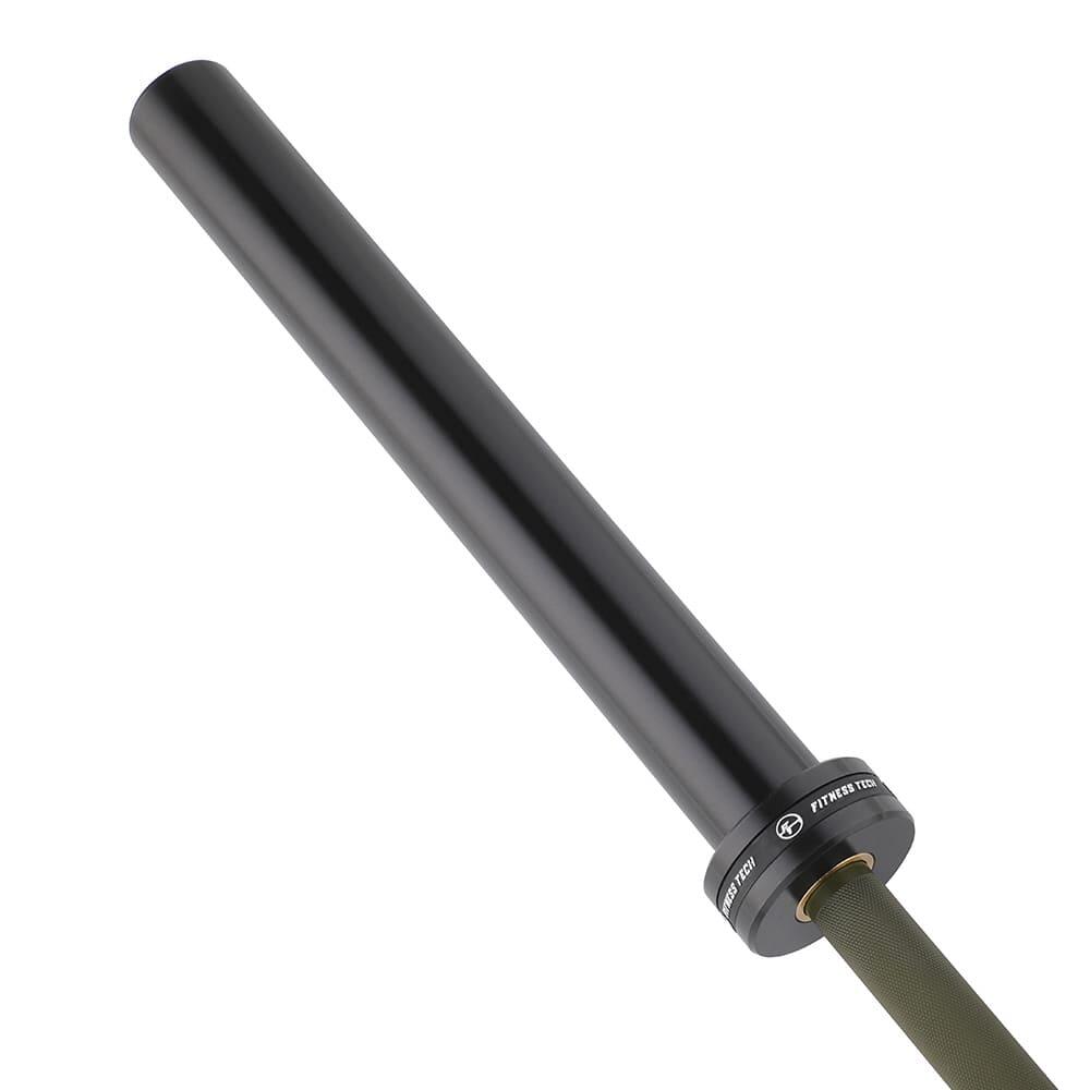 Barra Olímpica Verde 220 cm × 50 mm, 8 Rolamentos Fitness Tech 3/7