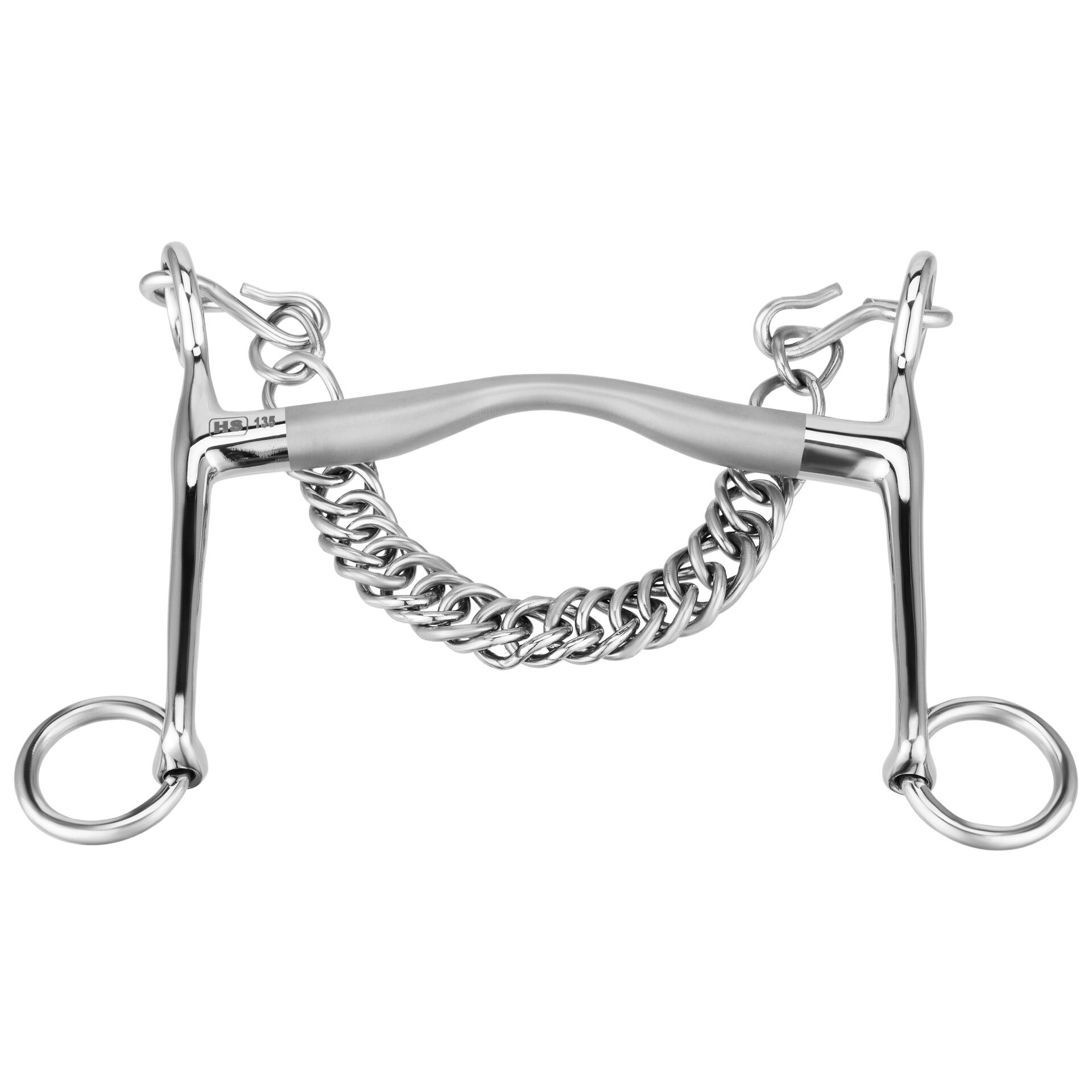 Sprenger Satinox Stang Weymouth Anatomisch Rvs Kleurloos - 12mm/5cm 1/4
