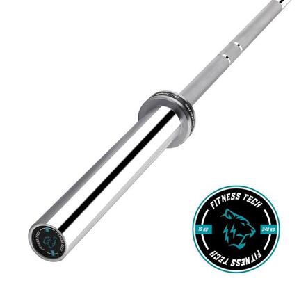 Barre Olympique Musculation Fitness Tech 200cm x 50mm 4 Roulements