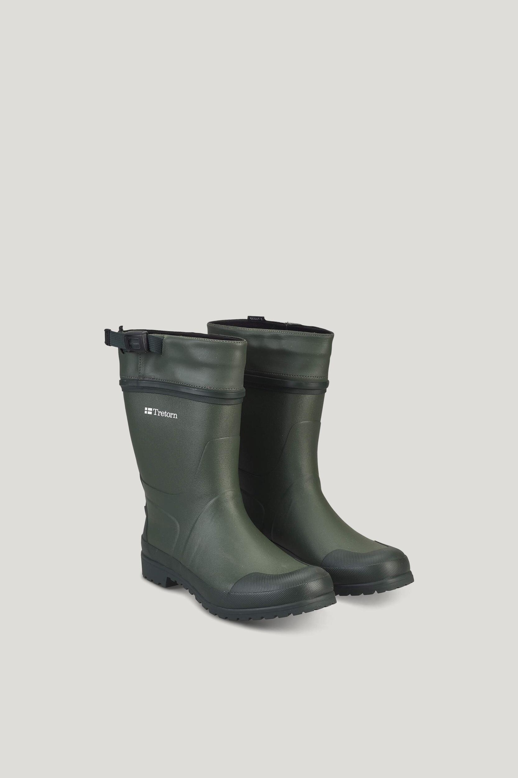 Bottes de Randonnée Imperméables Ajustables Scout S Vert 7/7