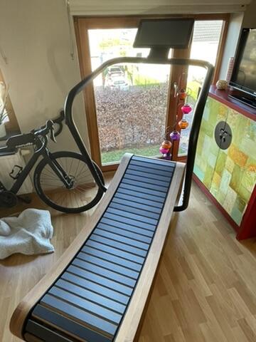 Entre Particuliers - Tapis de course NOHRD Sprintbok Chêne – État NEUF 2/6