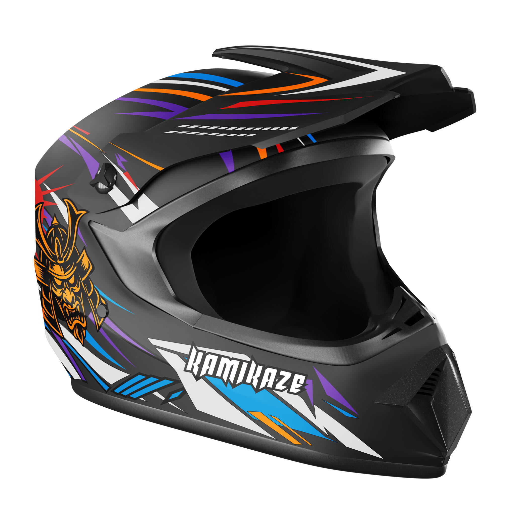 Kamikaze Ninja casque fullface pour trottinette électrique 6/7