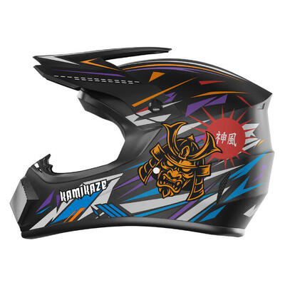 Casco integrale Kamikaze Ninja per monopattino elettrico