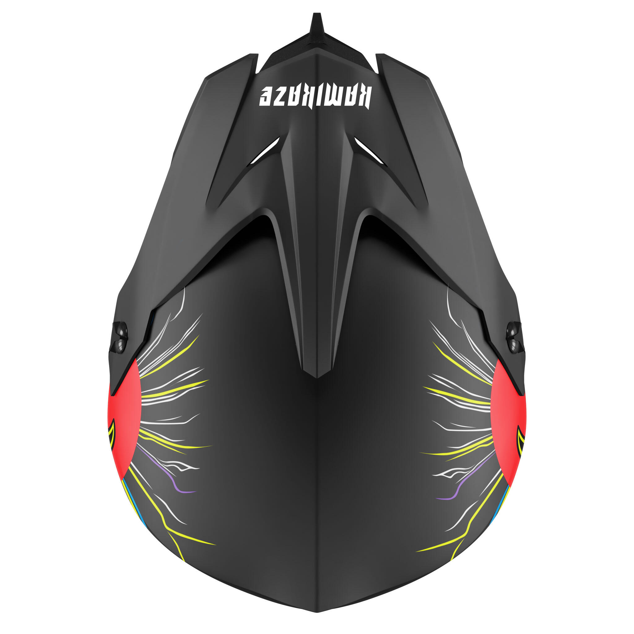 Kamikaze Tokyo Drift fullface helm voor elektrische step 7/7