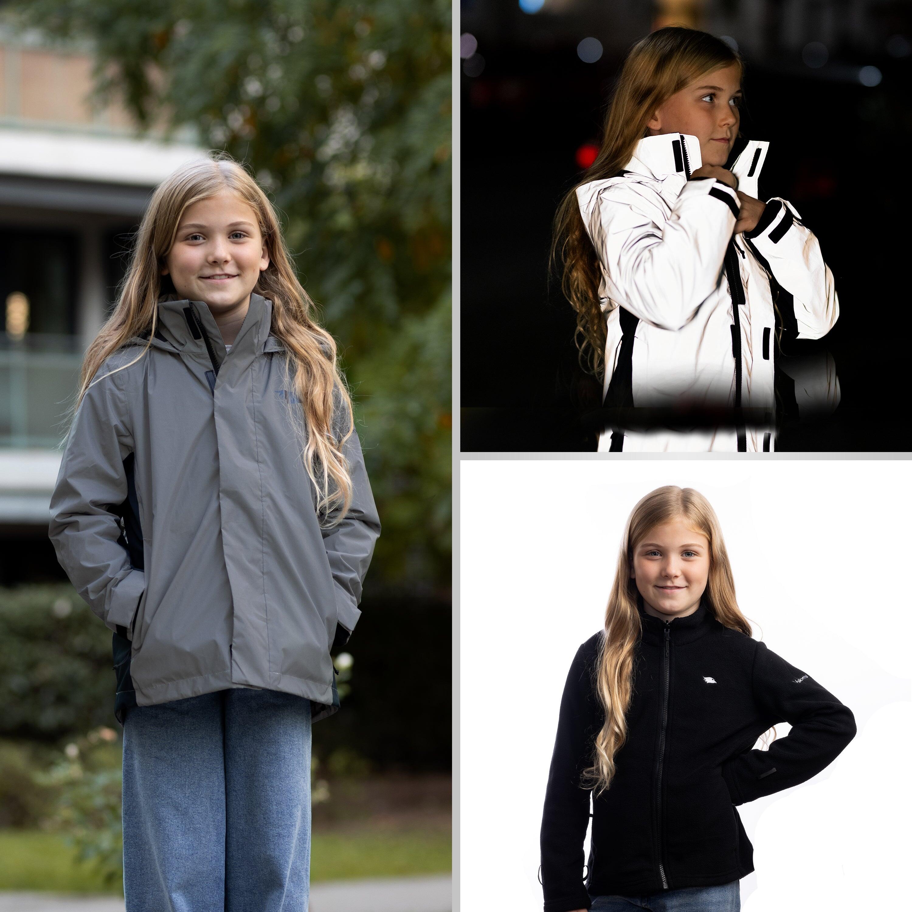 3in1 Smart Jacket - Reflektierende Jacke mit Fleece Zipp-In für Jungen & Mädchen 4/7