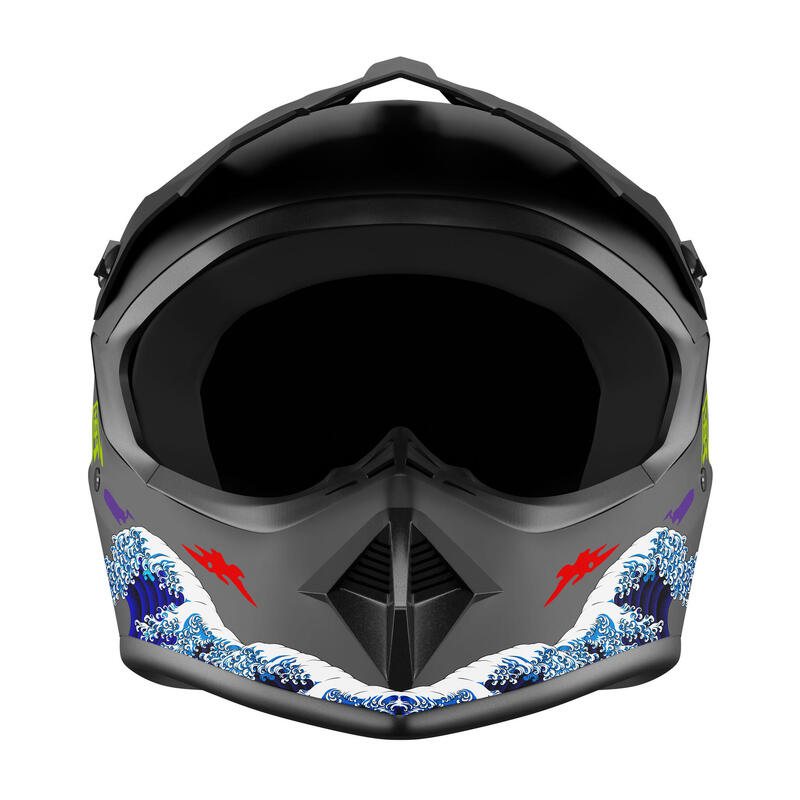 Kamikaze Katana cască fullface pentru trotinetă