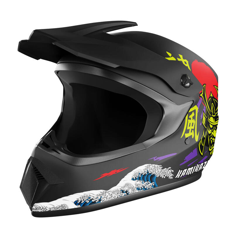 Kamikaze Katana cască fullface pentru trotinetă