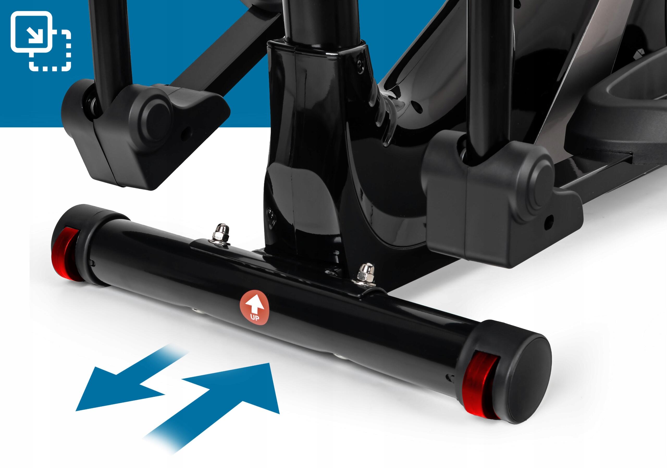 Trenażer eliptyczny Sapphire Thunder magnetyczny Bluetooth Aplikacje 5/7