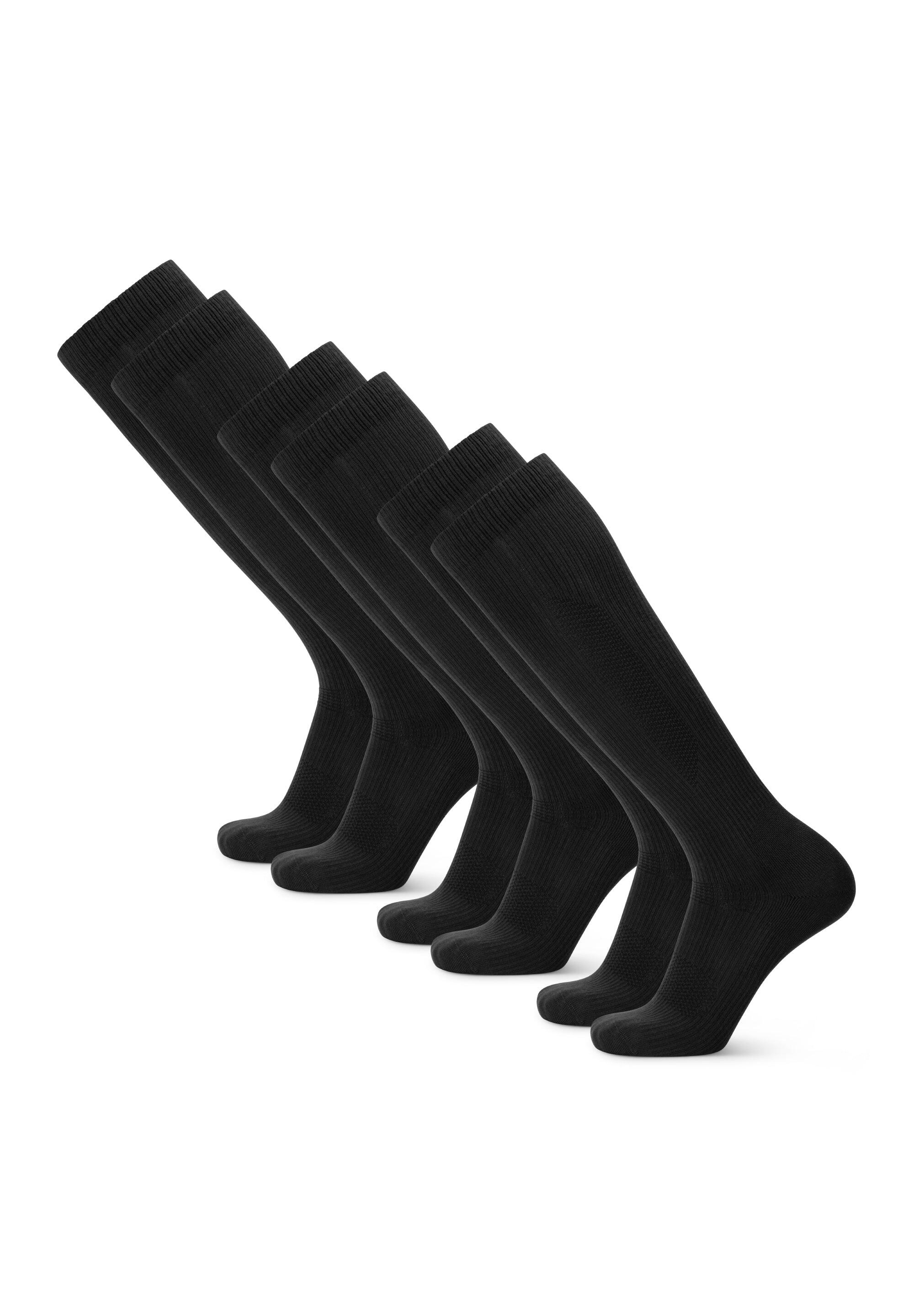 Calcetines de compresión de algodón orgánico 14–18 mmHg 3 pares 3/5