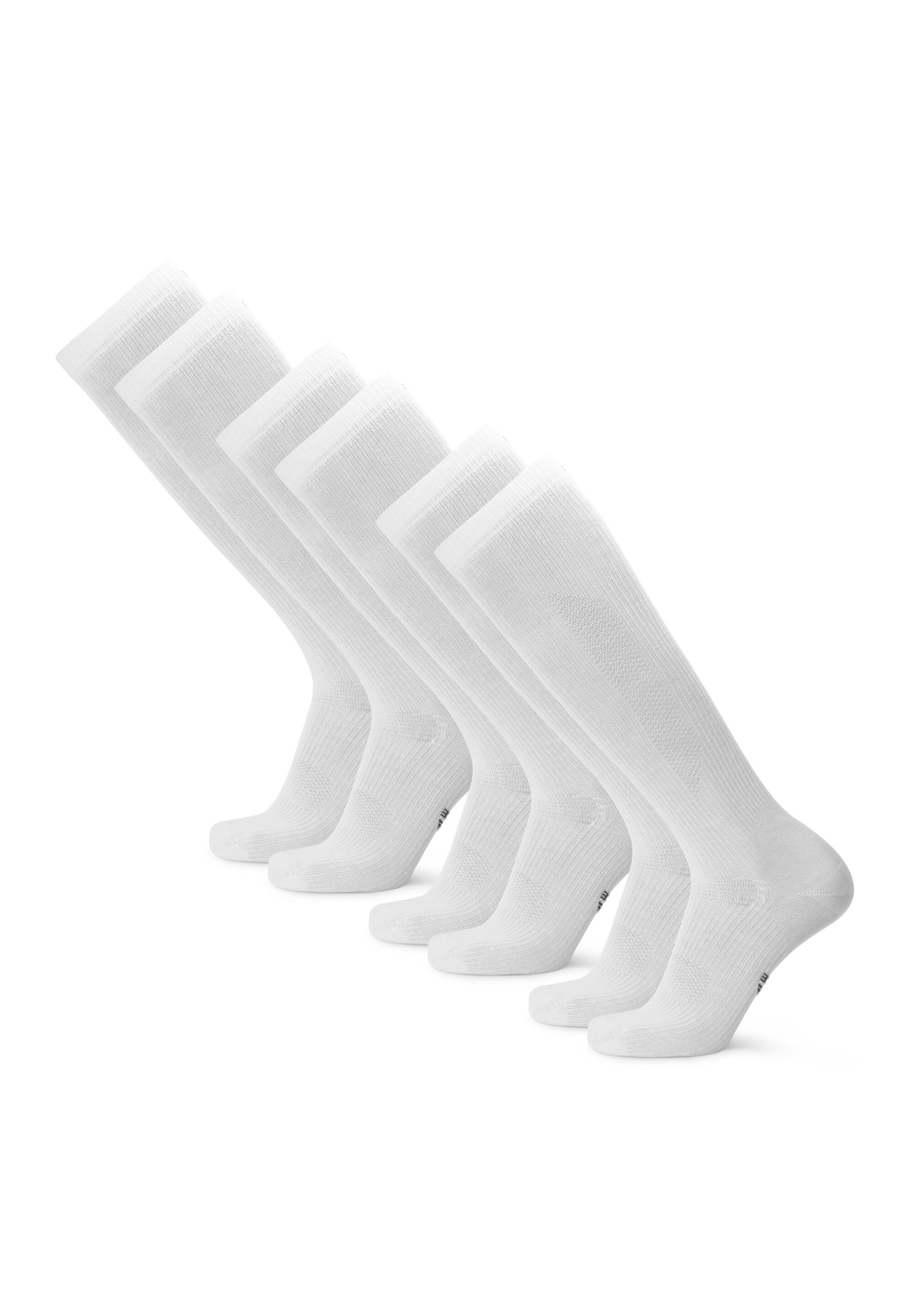 Meias de compressão em algodão orgânico 14–18 mmHg 3 pares 3/5