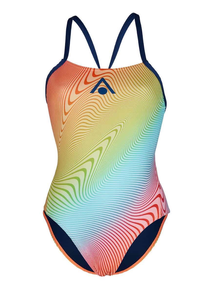 Aqua Sphere Essential Tie Back maillot femme - Sydney Eco orange 3/6