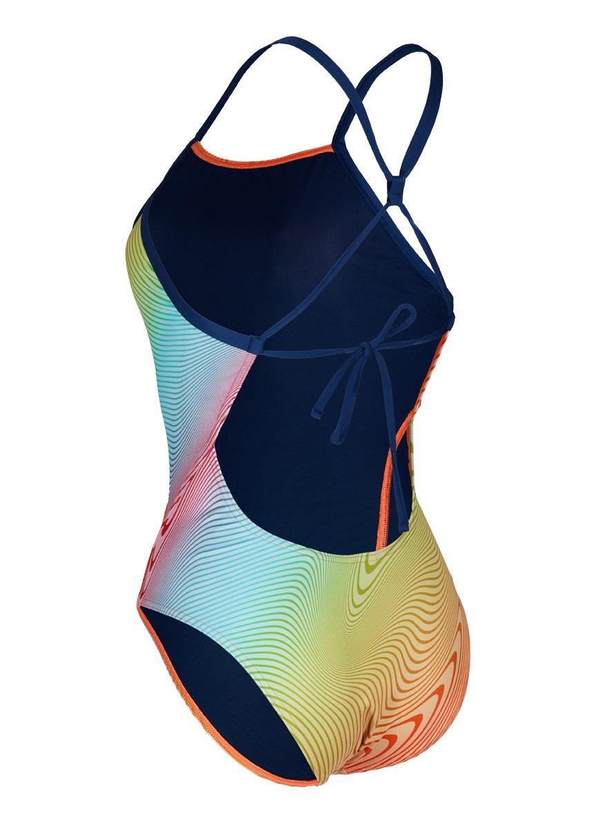 Aqua Sphere Essential Tie Back maillot femme - Sydney Eco orange 5/6