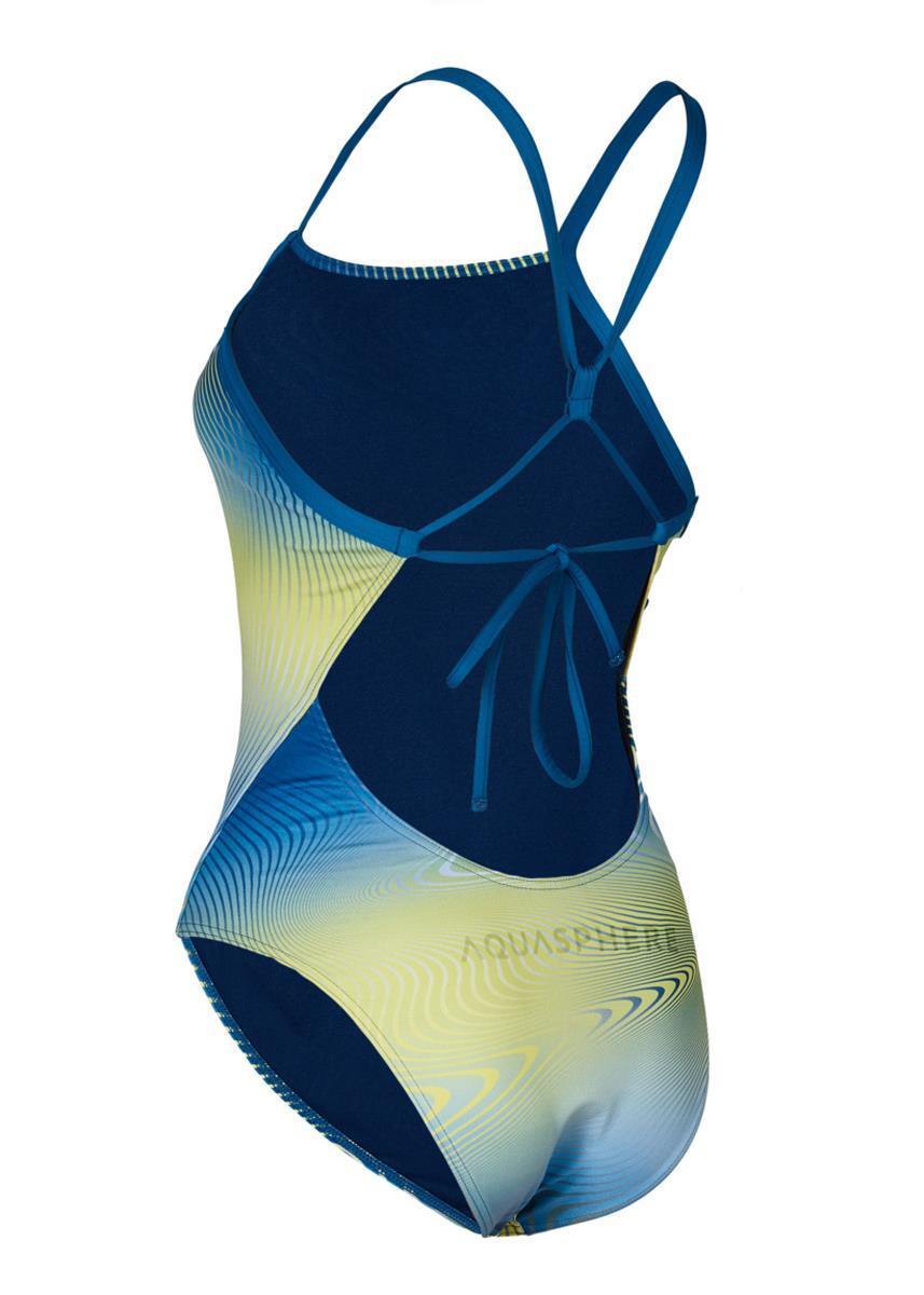 Bañador mujer Aqua Sphere Essential Tie Back Azul Talla UK 42 5/5