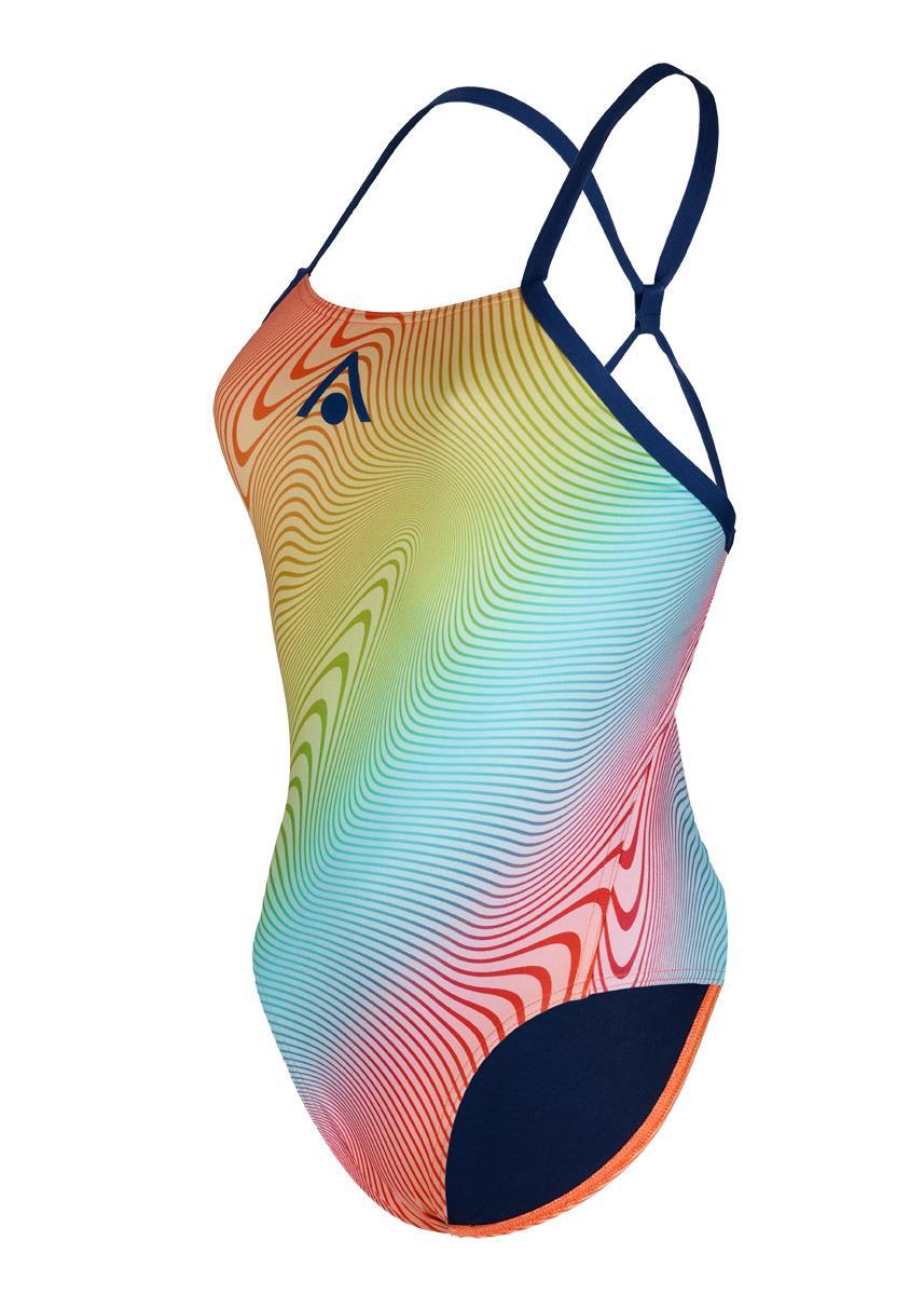 Aqua Sphere Essential Tie Back maillot femme - Sydney Eco orange 4/6