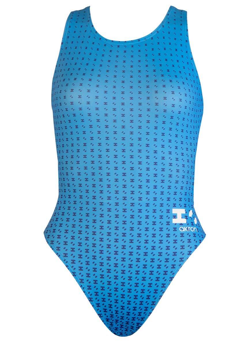 Maillot Akron Girls Babbit 4 Couleurs - Bleu ciel/Jaune Taille 32 3/5