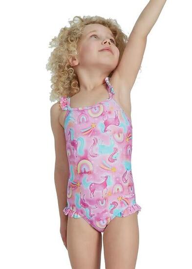 Maillot bébé fille Speedo à bretelles fines 6-9 mois