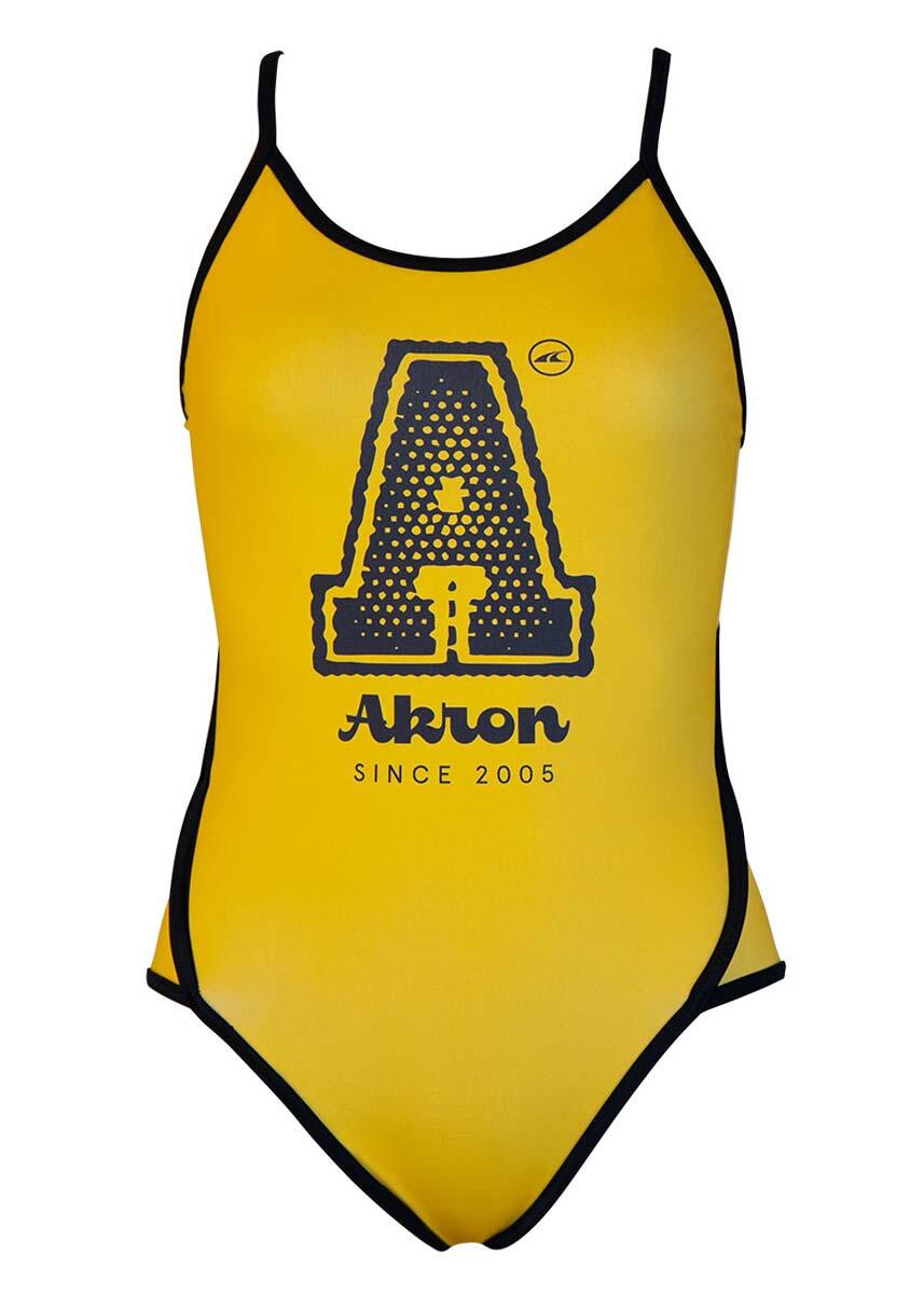 Bañador Akron Odette niña - Amarillo - Talla 32 3/5
