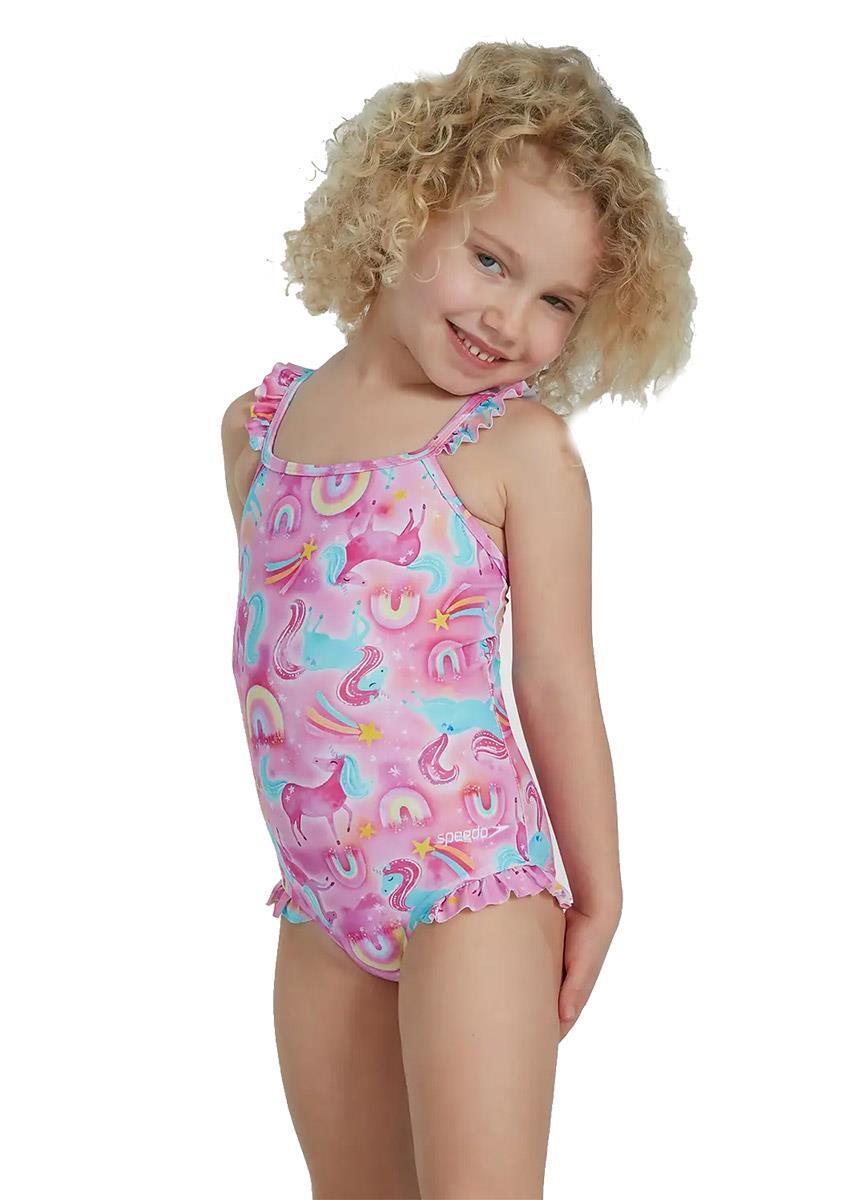 Bañador Speedo bebé niña con tirantes finos 6-9 meses 5/5