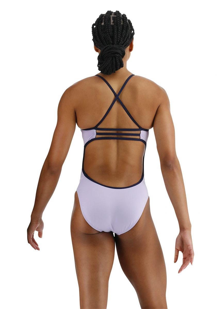 Maiô TYR Solid Trinityfit Lavanda Tamanho UK 38 / EU 48 3/6