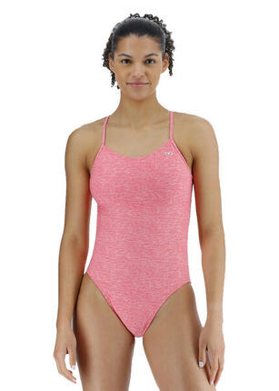 TYR Lapped Cutoutfit badpak dames, roze, EU 46 (UK 36)