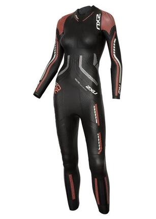 2XU Propel Pro Neoprenanzug Damen, Größe L, Schwarz/Melone
