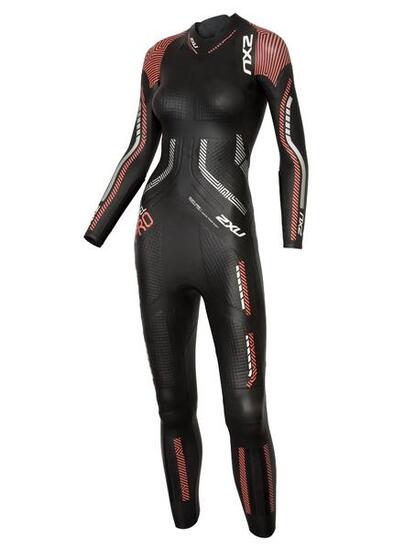 2XU Propel Pro Neoprenanzug Damen, Größe L, Schwarz/Melone