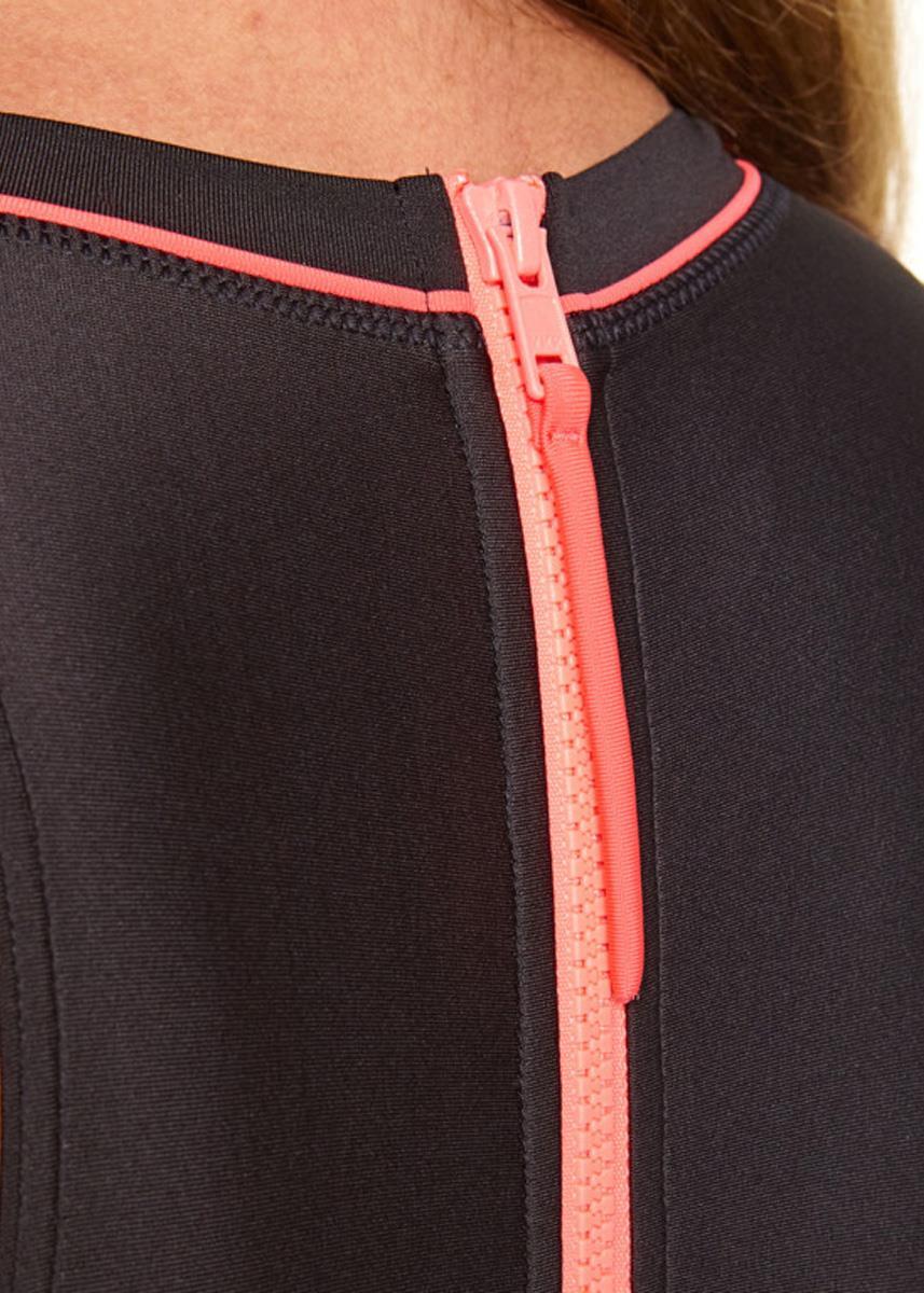 Badeanzug Damen Zoggs Cable Zipped Hi Neck 5/6