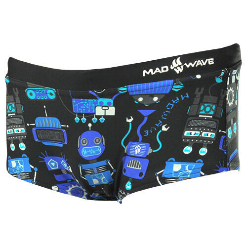 Maillot garçon Mad Wave Robots violet/noir 14-15 ans 3/5