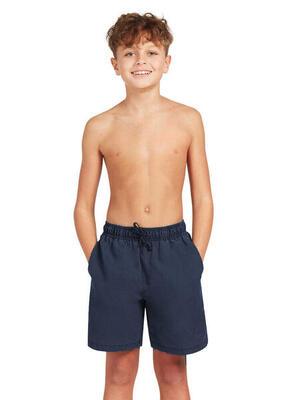 Zoggs jongens mosman washed 15 inch ecodura shorts - marineblauw