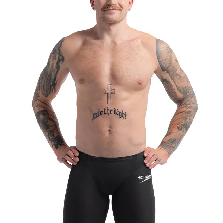 Speedo Fastskin LZR Pure Valor 2.0 High-Waisted Jammer Black UK 28