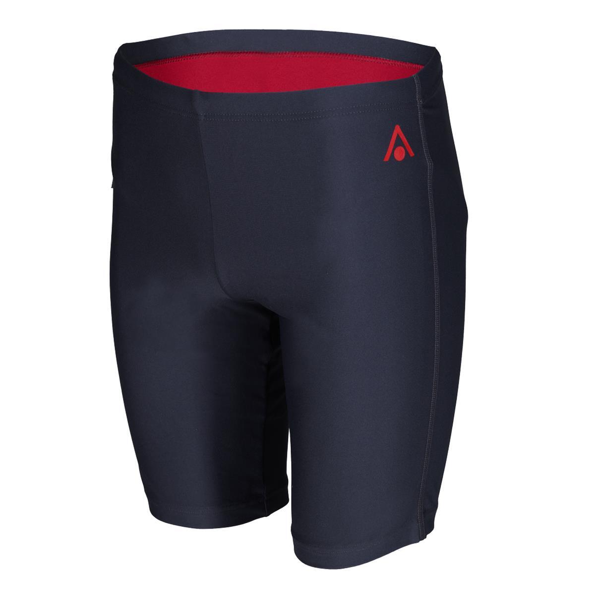 Aqua Sphere Essential Jammer - Grigio Scuro/Rosso Taglia 26 3/6