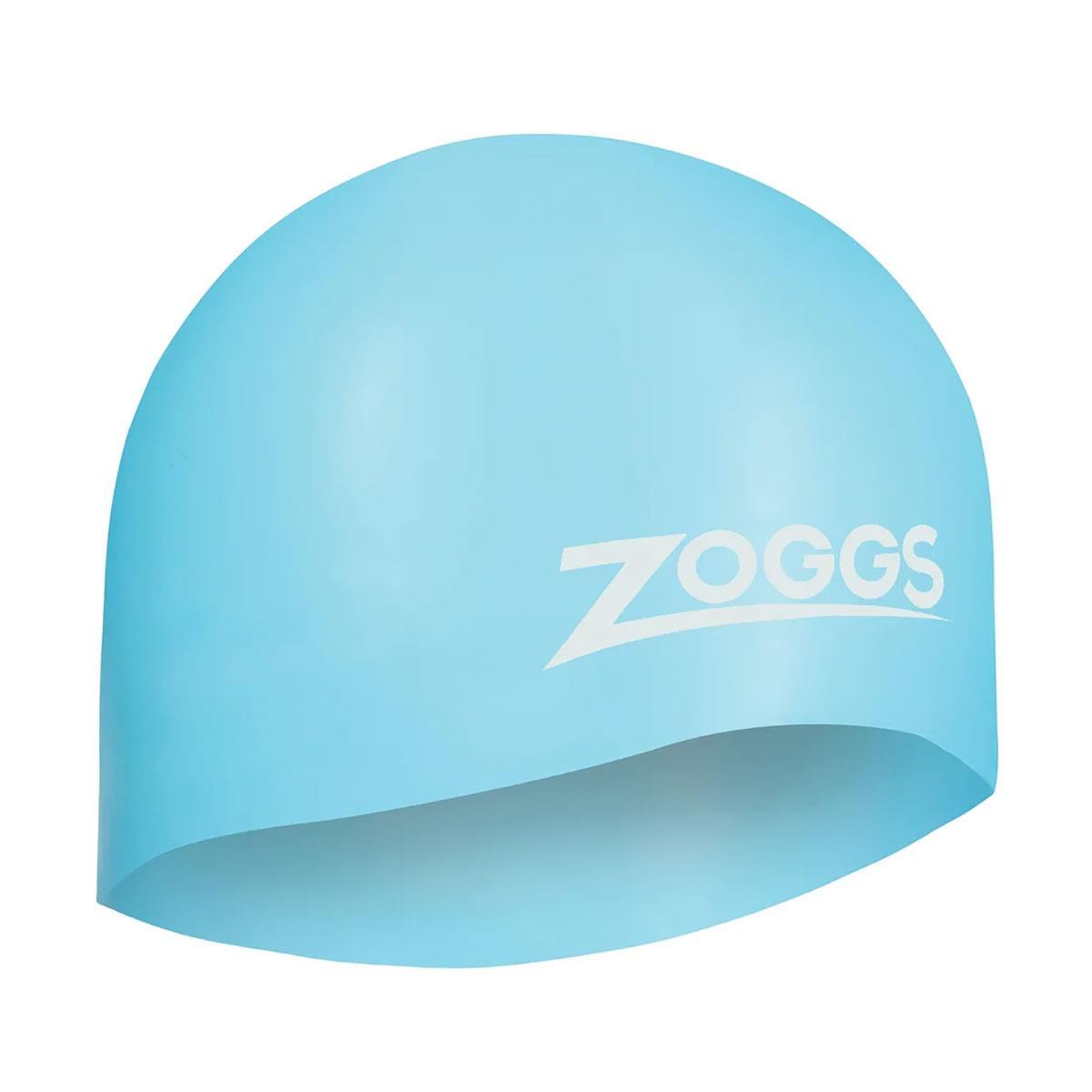Bonnet de bain Zoggs Easy-Fit en silicone - Bleu clair 2/2