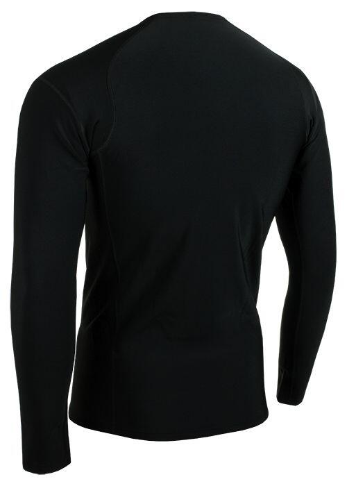 Maglia termica FINIS manica lunga, poliolefina, protezione UV, taglia L, nera 3/5