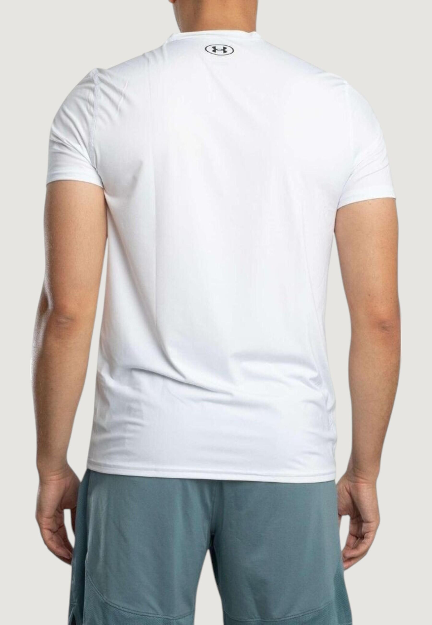 T-Shirt Ajusté À Manches Courtes Ua Heatgear Under Armour Adulte 3/4