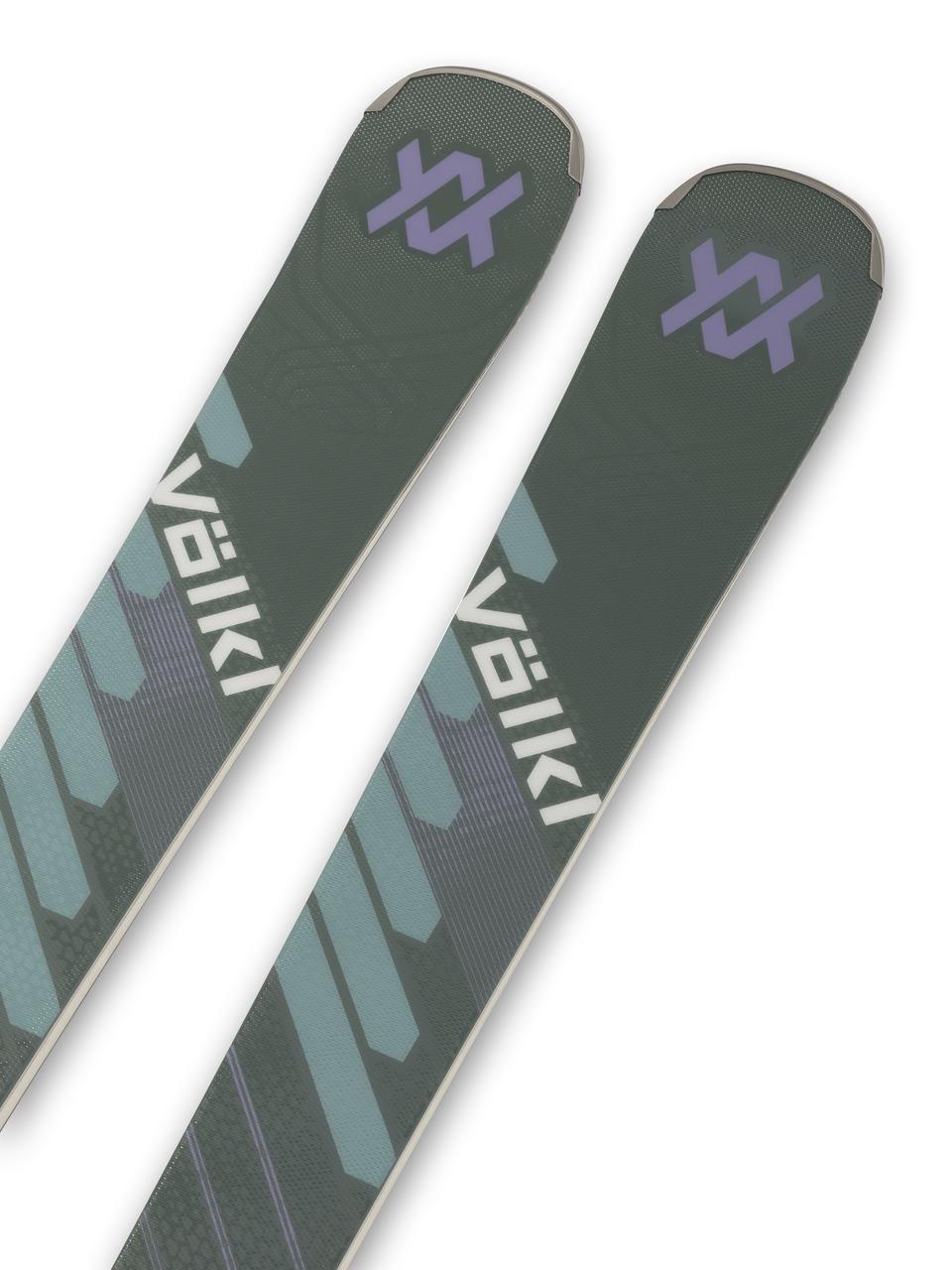 Volkl Peregrine 72 grüner Skirucksack + Rmotion-t 12 grüne Bindungen für Herren 4/5