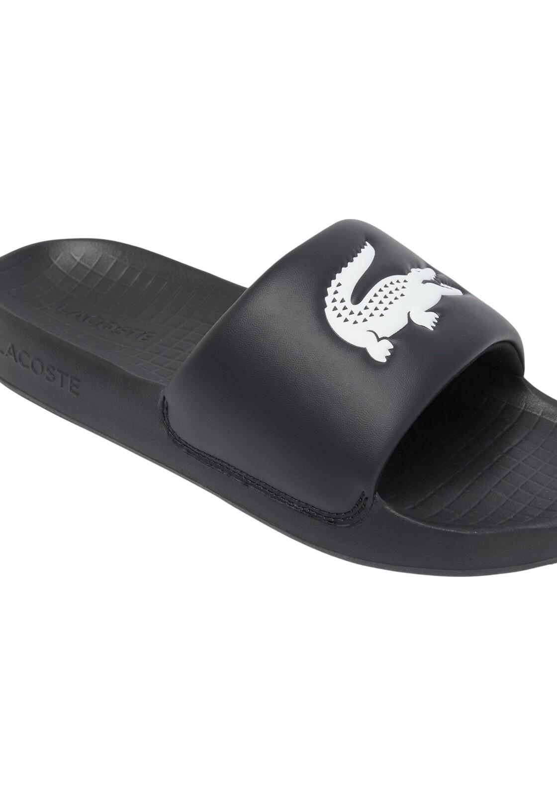 Chanclas Hombre Lacoste Serve Slide 1.0 Negro 6/6