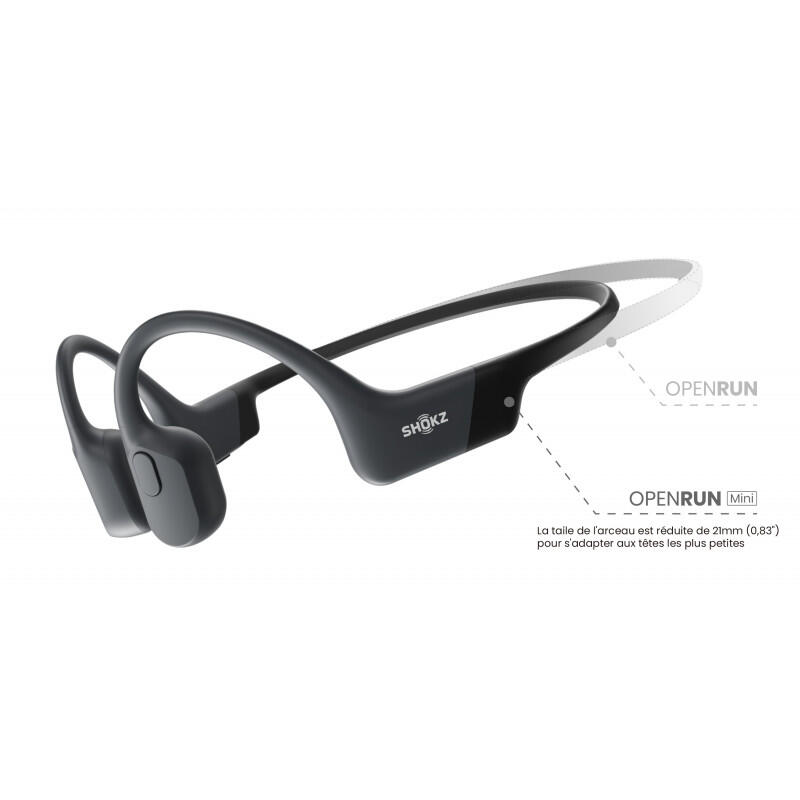 Casque de sport bluetooth à conduction osseuse SHOKZ - OPENRUN 5/7