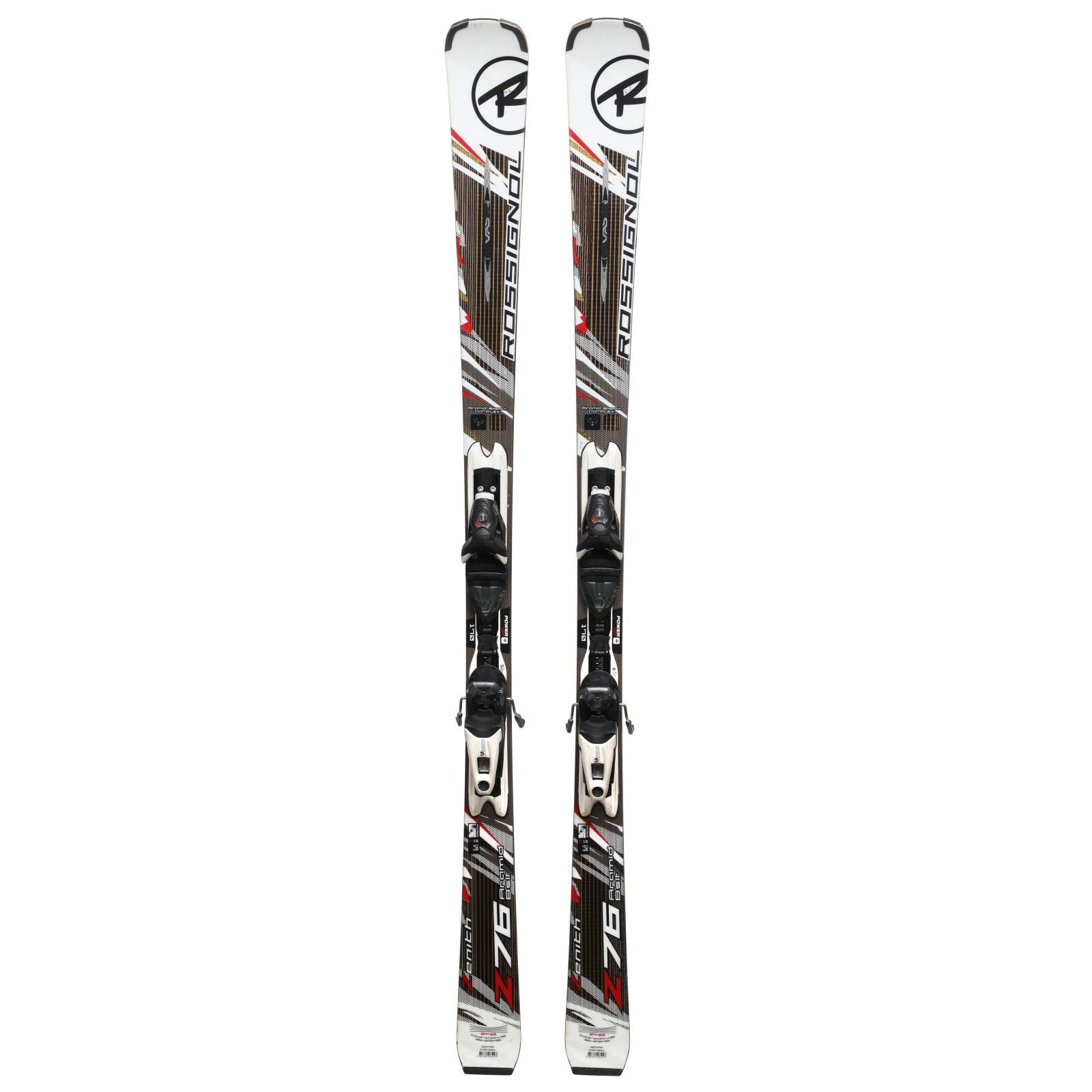 RECONDITIONNE - Ski Rossignol Zenith Z76 Aramild Basalt + Fixations 2/4
