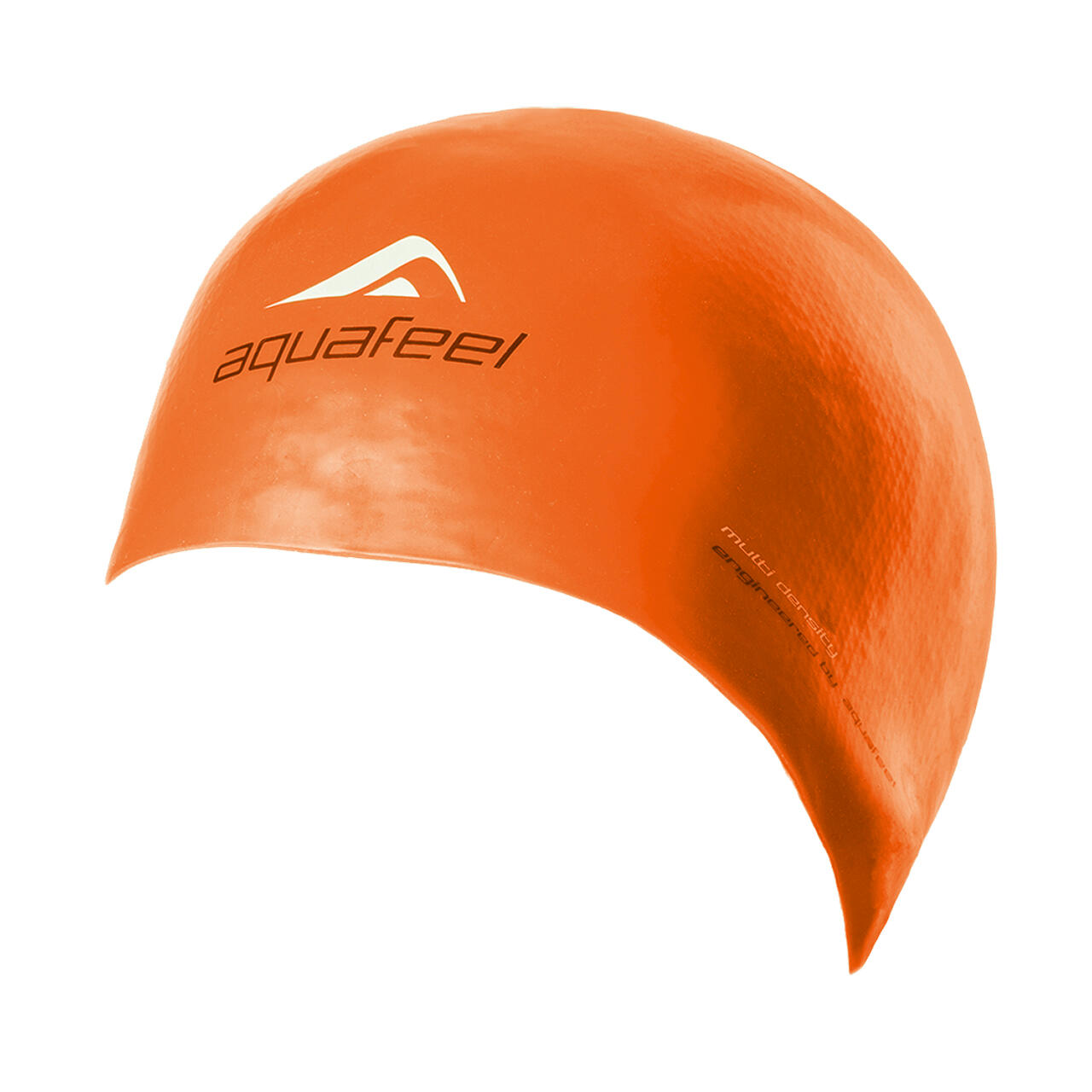 Unisex - Swimming - Silikonhaube - schlicht - ORANGE 3/5
