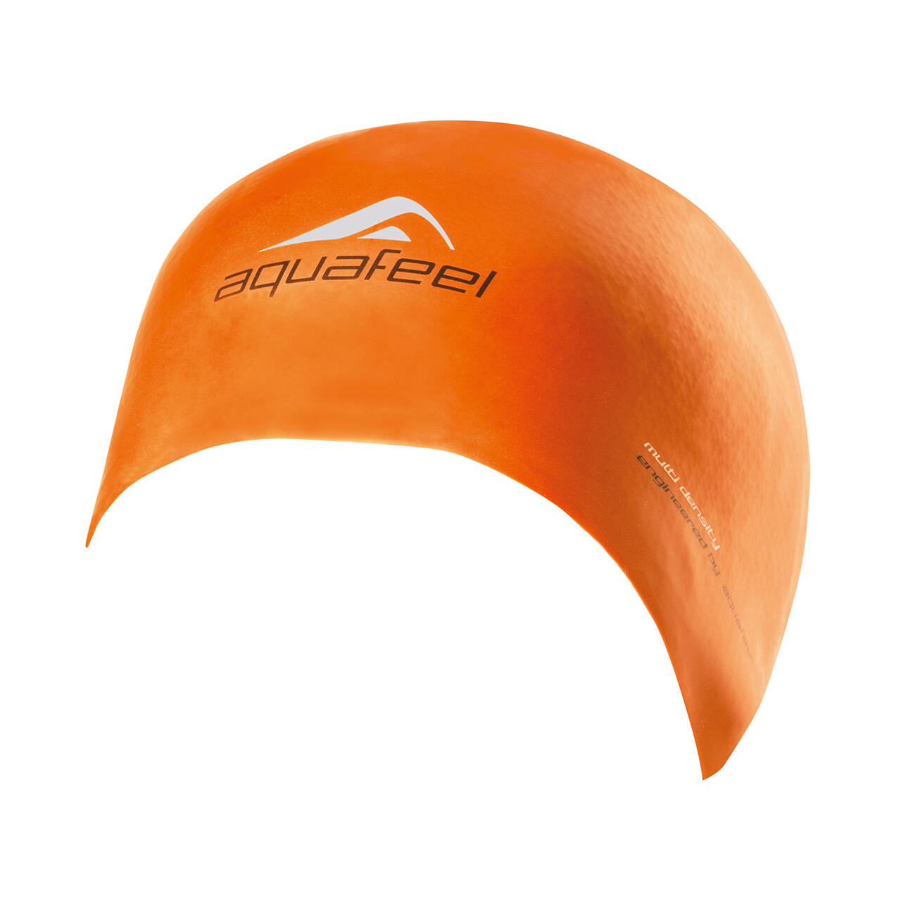 Unisex - Swimming - Silikonhaube - schlicht - ORANGE 2/5