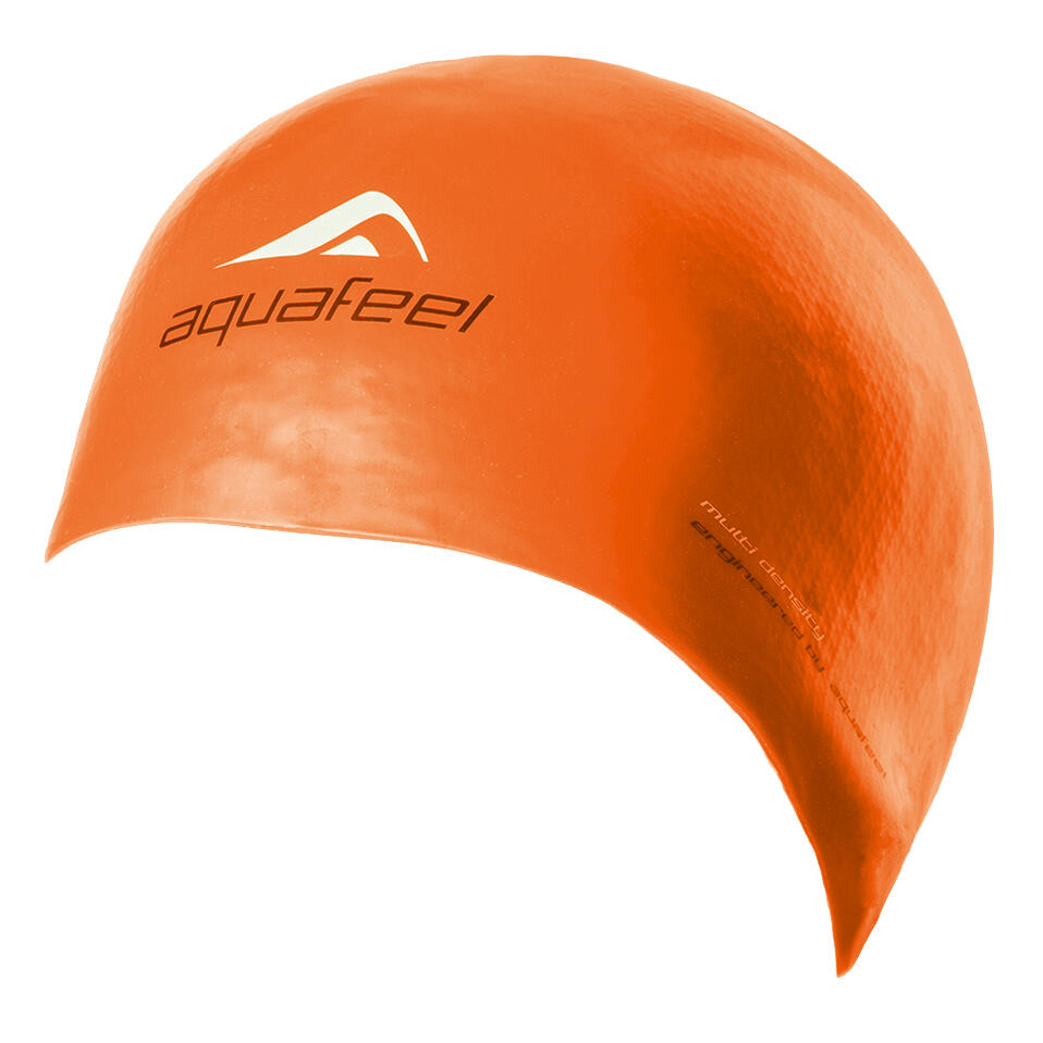 Unisex - Swimming - Silikonhaube - schlicht - ORANGE 5/5