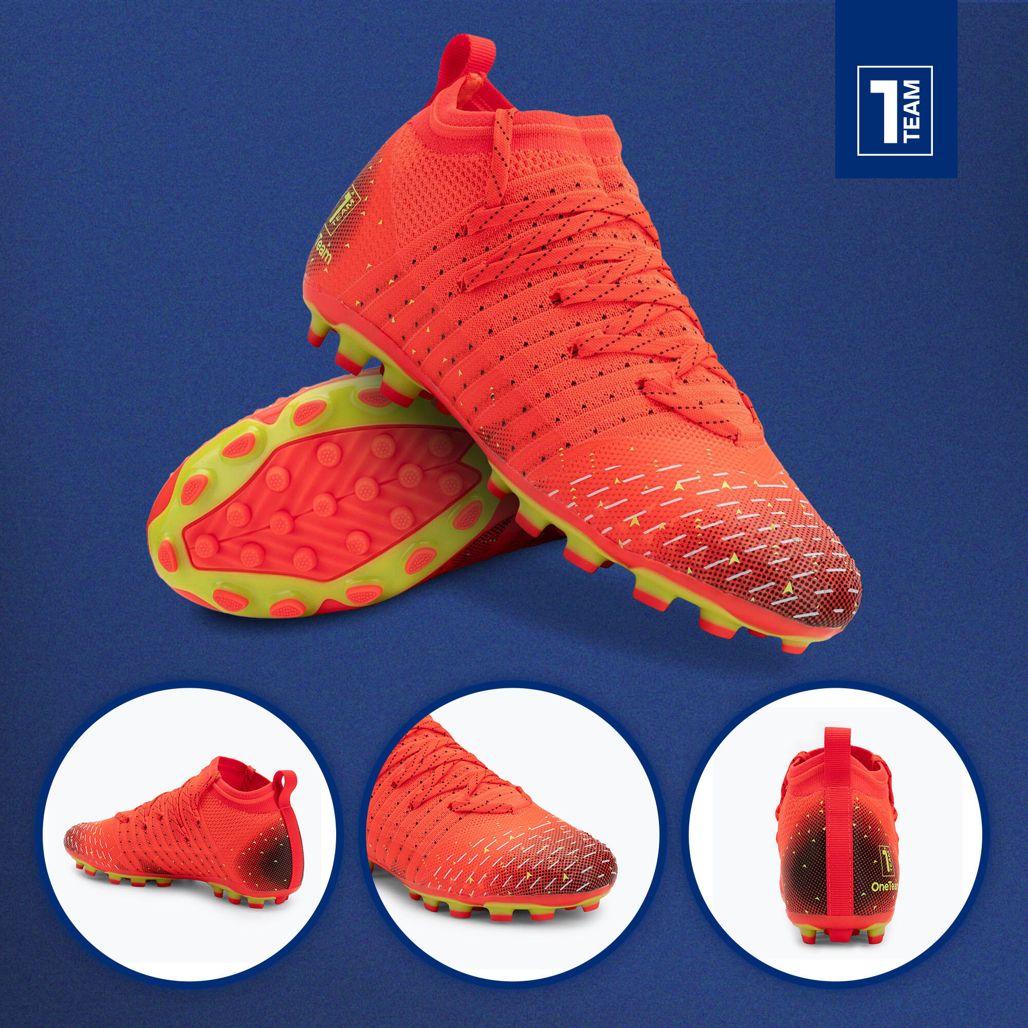 Scarpe da calcio per bambini OneTeam NAMAYRO TEEN AG/MG 5/7