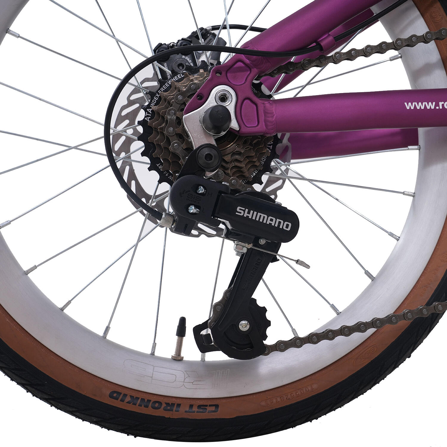 Faltfahrrad RCB GK4 20" Aluminium, 7 Gänge, Scheibenbremsen, ab 12 Jahren 4/8