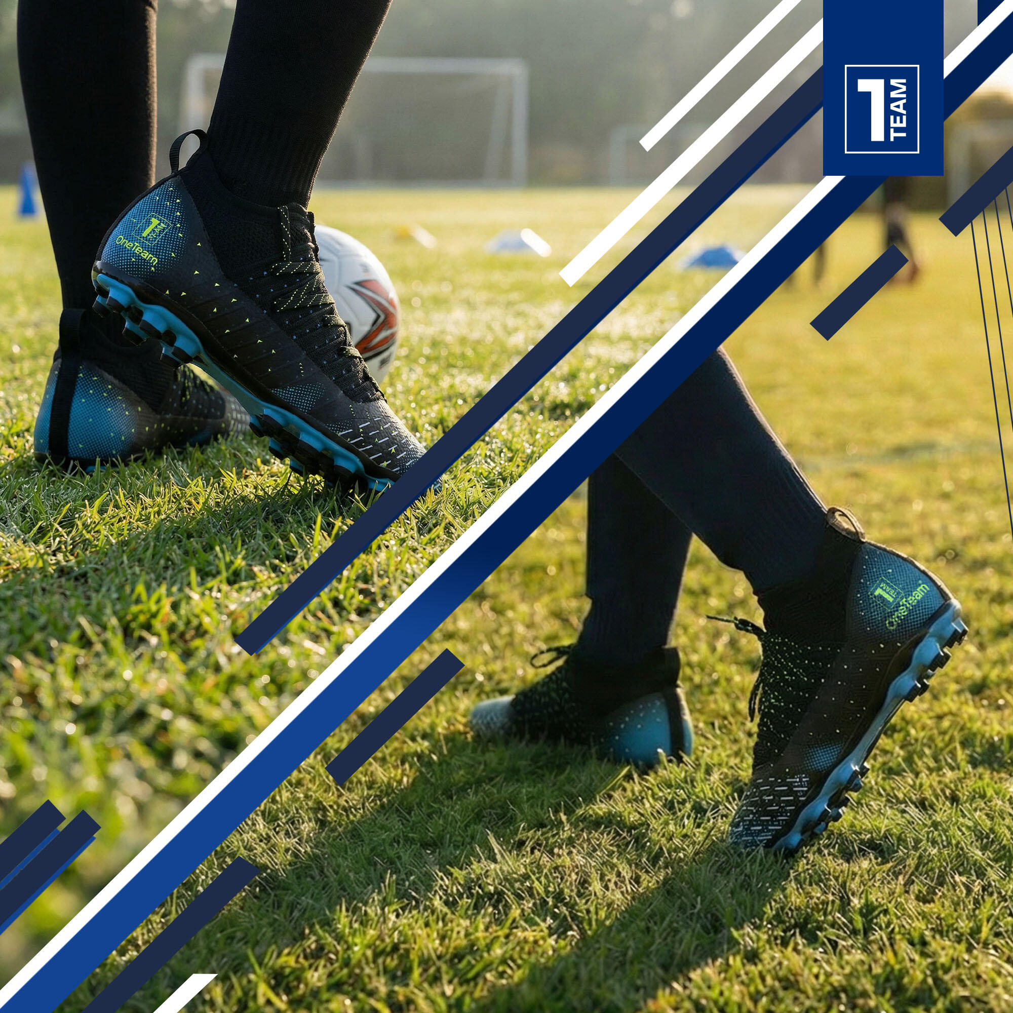 Chuteiras de futebol infantil OneTeam NAMAYRO TEEN AG/MG 7/7