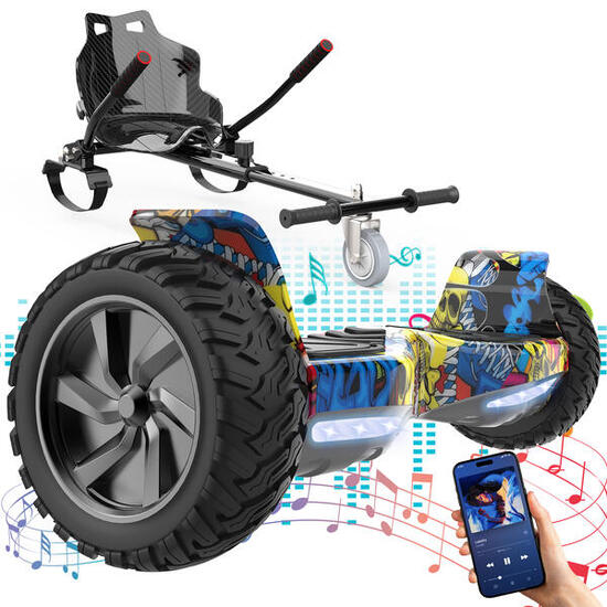 Hoverboards mit Go-Kart 8,5 Zoll, Bluetooth RCB-HY-A16