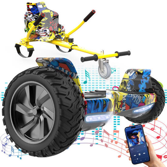 Hoverboards avec Go-Kart 8.5 Pouces, Bluetooth RCB-HY-A16