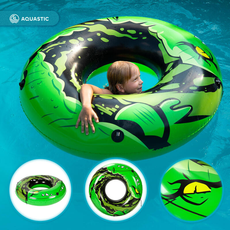 Colac Scaun Bebelusi Înot Adulți Aquastic Verde