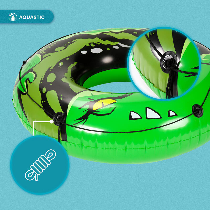 Colac Scaun Bebelusi Înot Adulți Aquastic Verde